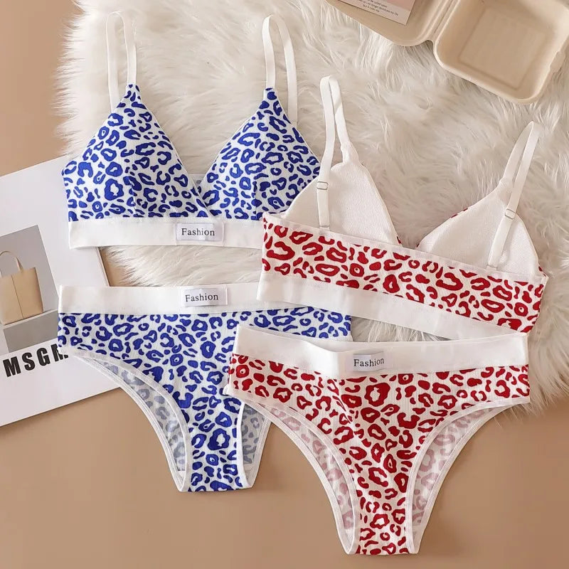 CowLost | product_id-women-s-cotton-push-up-v-neck-bra-low-waist-brief-set-leopard-print |2