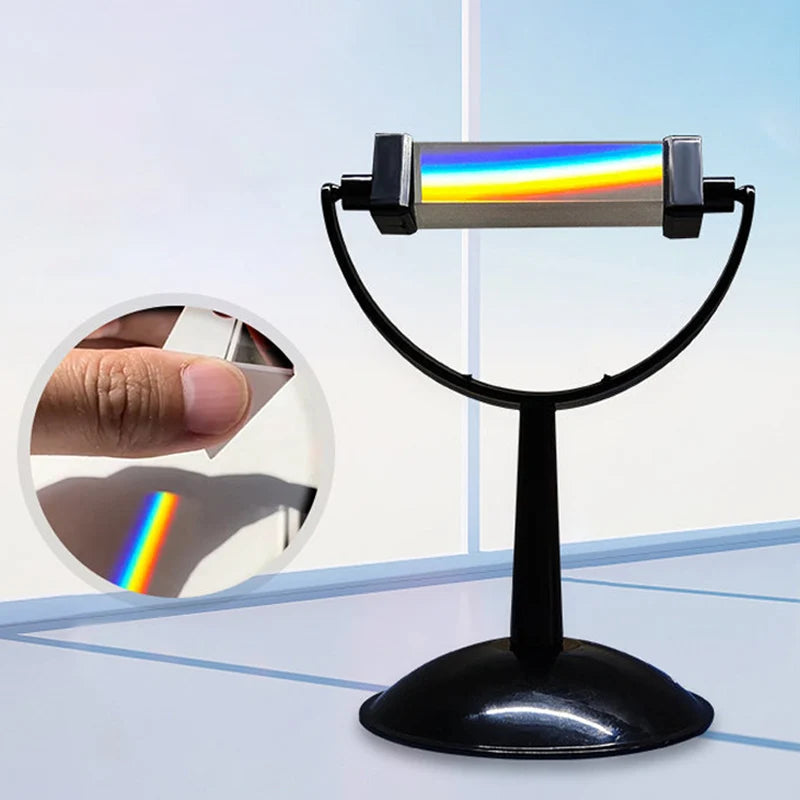 CowLost | product_id-25x25x80mm-triangular-k9-optical-prism-for-physics-teaching-and-light-refraction |1