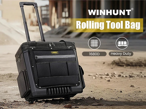 CowLost | product_id-winhunt-oxford-fabric-rolling-tool-bag-with-telescoping-handle-for-electrician-tool-organization |7
