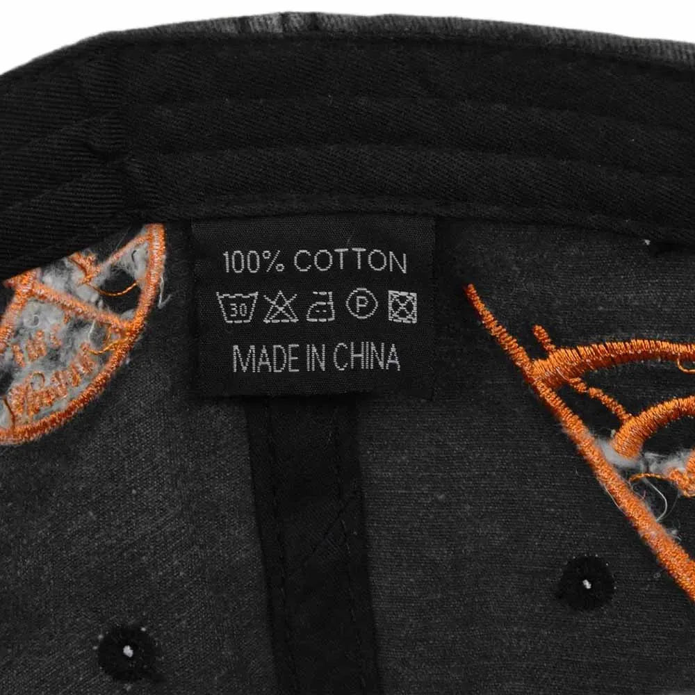 CowLost | washed-cotton-baseball-caps-for-women-men-eagle-eye-embroidery-snapback-hat |6