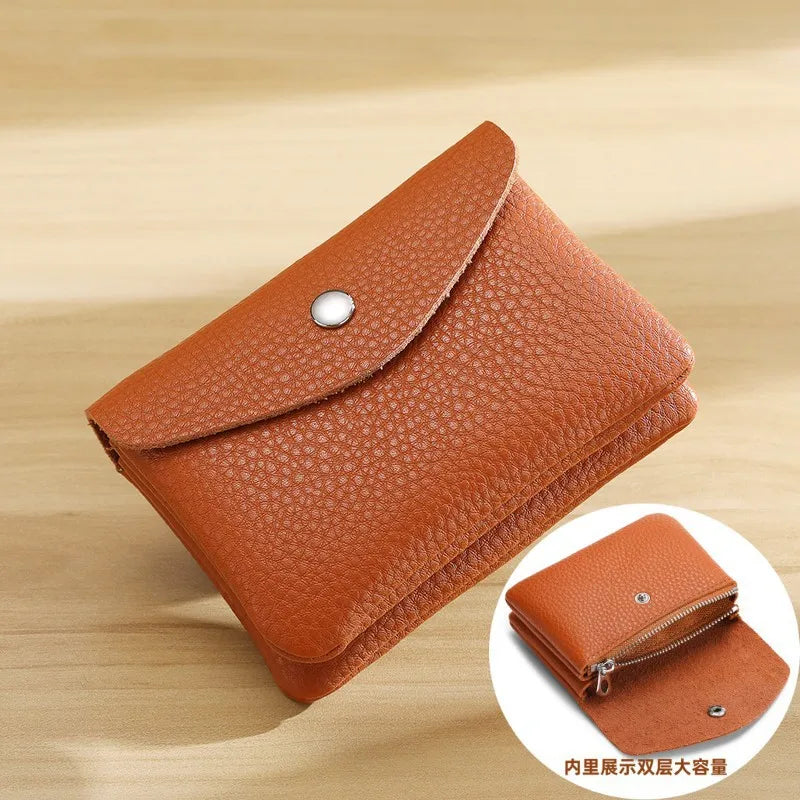 CowLost | leather-short-coin-wallets-card-holder-clutch-bag-card-case |5
