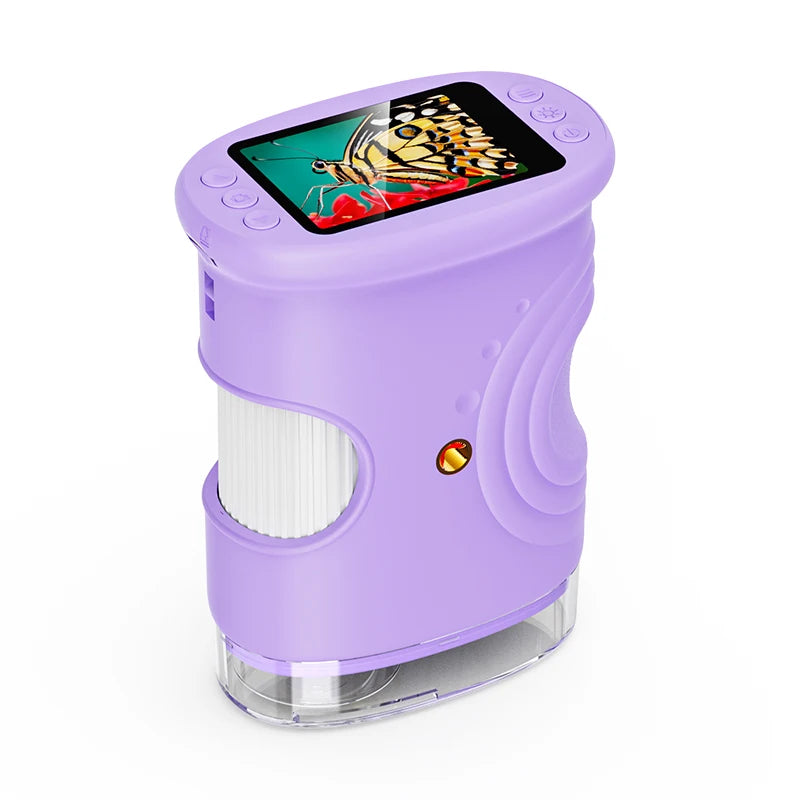 1000X Pocket Microscope for Kids with 4K 2.0" Screen