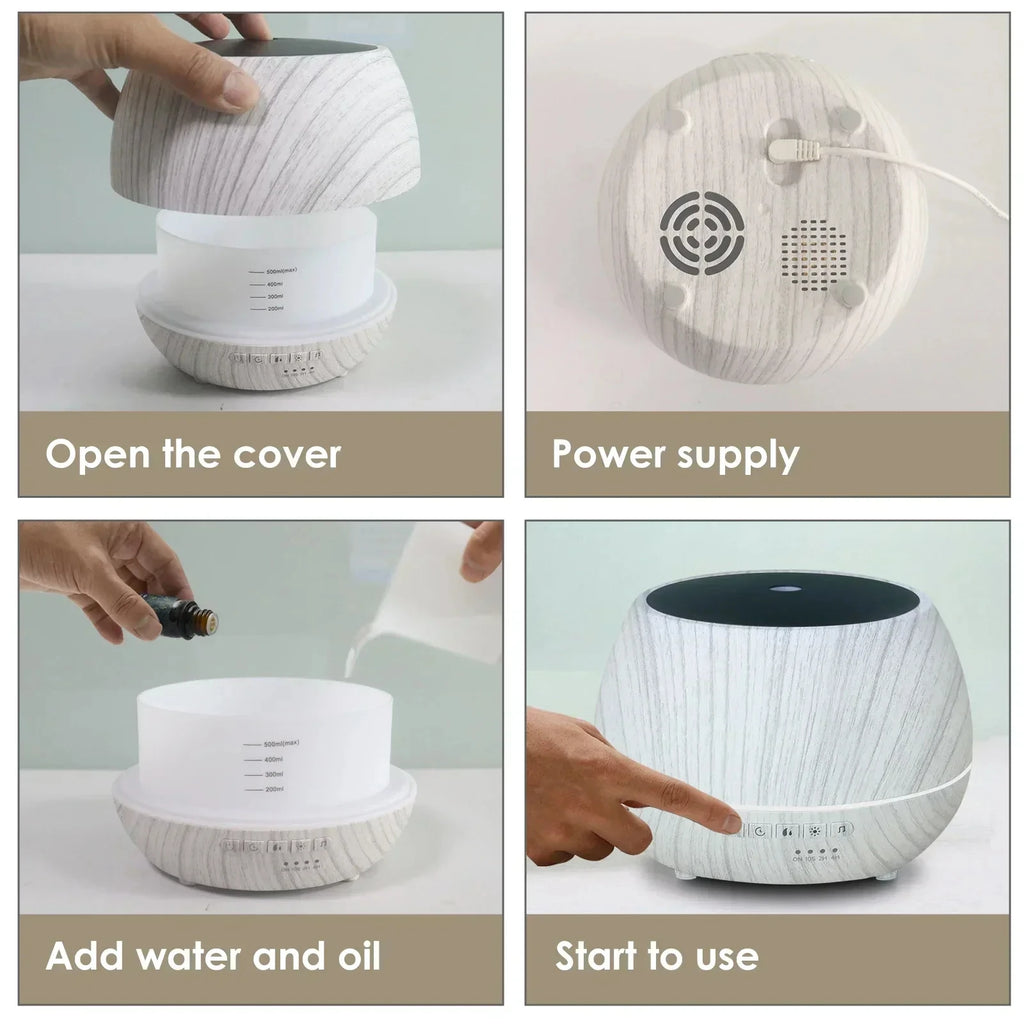 CowLost | product_id-homefish-tuya-smart-wifi-500ml-humidifier-essential-oil-diffuser-with-7-color-led-alexa-google-home-compatible |4
