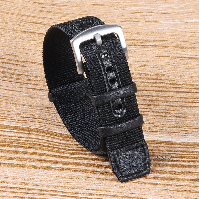 CowLost | product_id-20mm-22mm-nylon-and-genuine-leather-watch-strap-for-khaki-field-outdoor-sport-men |11