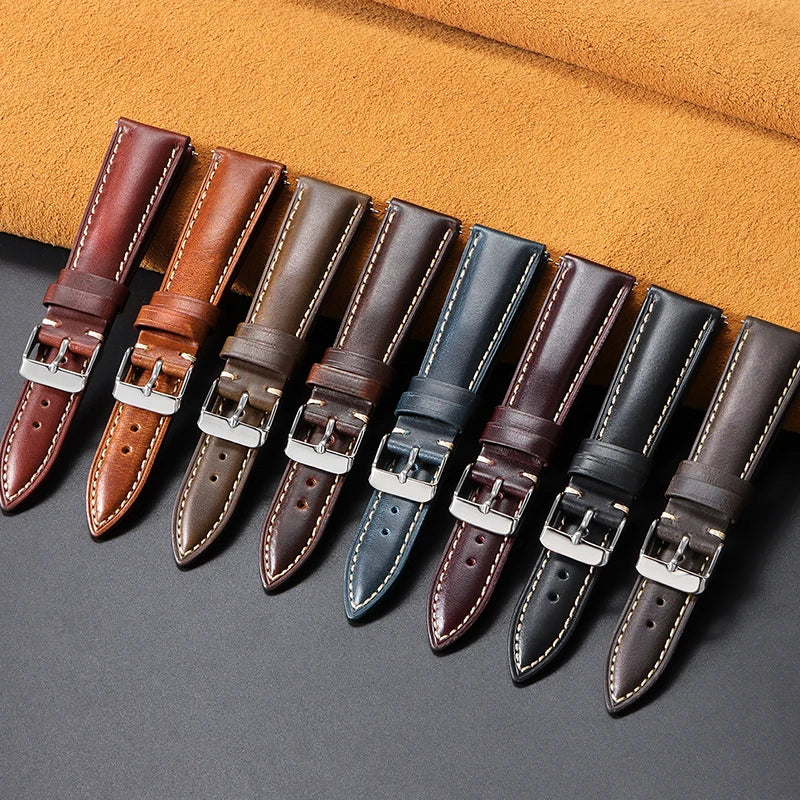 CowLost | watch-bands-product_id-vintage-oil-wax-leather-quick-release-watch-strap-18-22mm-universal-cowhide-band |2