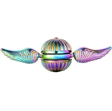 CowLost | product_id-angel-wings-golden-snitch-cupid-metal-fidget-spinner-antistress-toy-gift |15