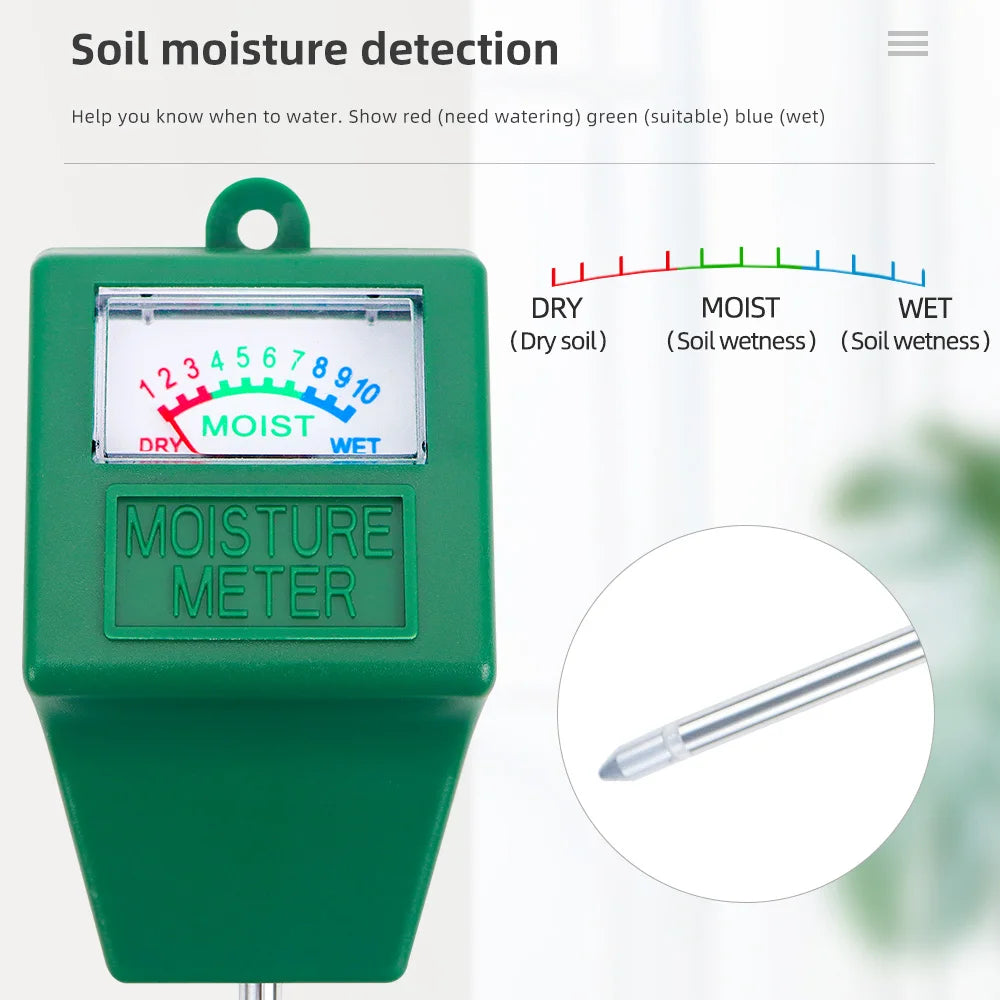 Digital Soil PH Meter Tester with Probe for Garden Plant Soil Acidity Test