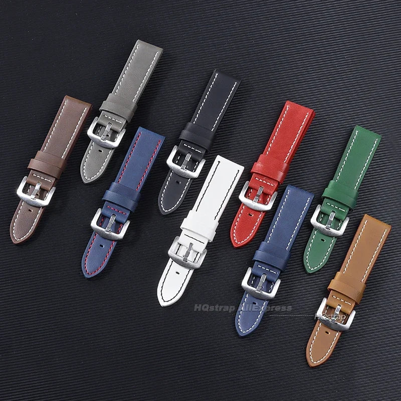 CowLost | product_id-vintage-leather-watch-strap-18-24mm-with-stainless-steel-buckle |3