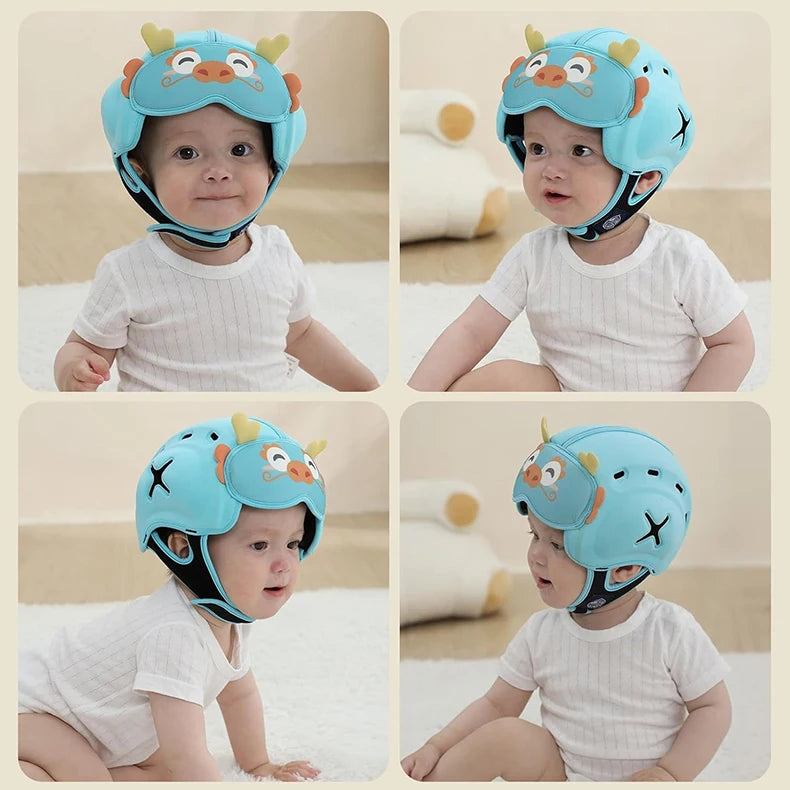 CowLost | mambobaby-guard-hat-cn-dragon-safe-anti-shock-baby-helmet |7