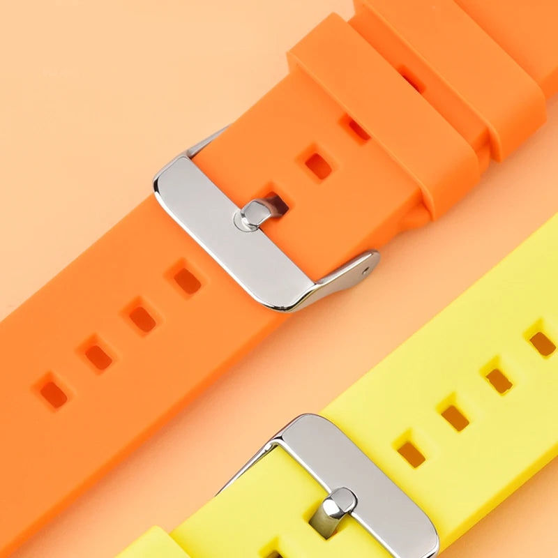 Silicone Watch Strap for Huawei Smartwatch & Rolex Water Ghost Waterproof Sports Wristband