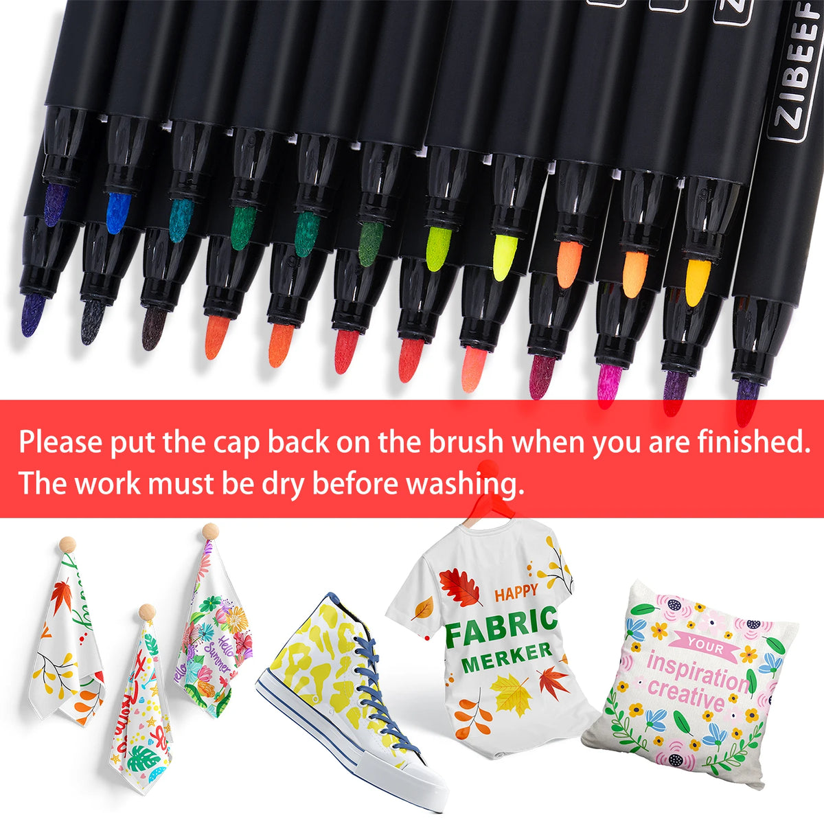 CowLost | markers-product_id-12-24-color-permanent-fine-tip-fabric-markers-for-clothes-bags-textile-canvas |3