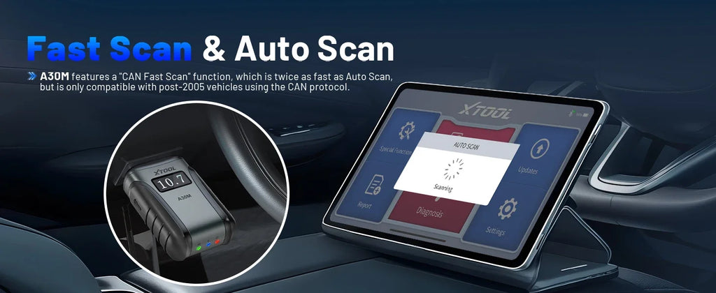 CowLost | xtool-anyscan-a30m-lifetime-free-update-all-system-car-diagnostic-tools-26-resets-bi-directional-canfd-auto-obd2-scanner |12
