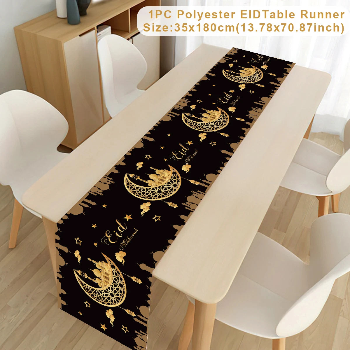 CowLost | ramadan-table-runner-eid-mubarak-decoration |15