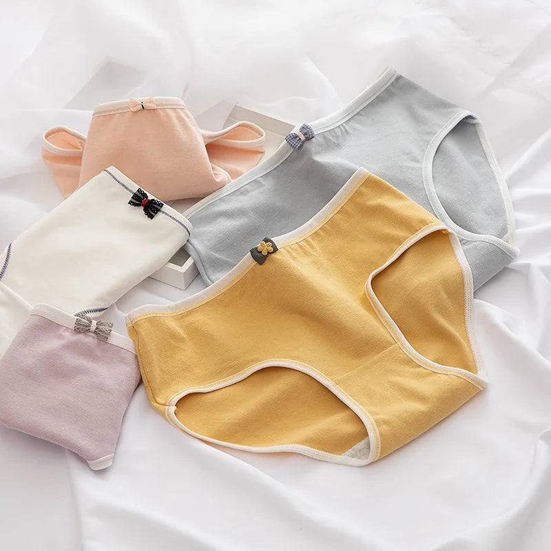 CowLost | product_id-ollymurscn-womens-cotton-low-waist-breathable-solid-color-briefs-m-xl |7