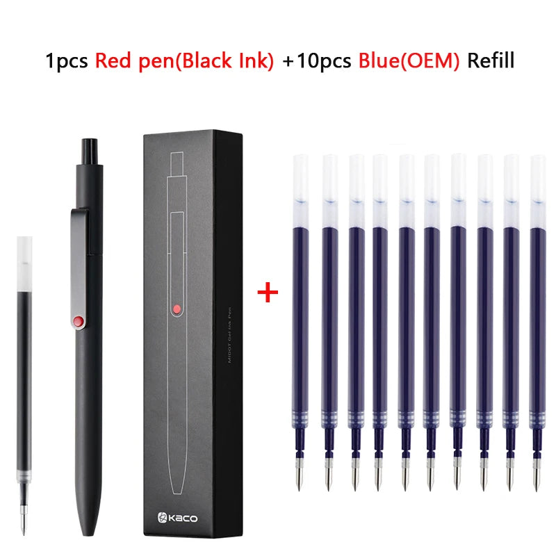 CowLost | product_id-kaco-midot-0-5mm-black-gel-ink-pen-quick-dry-metal-clip-premium-design |11