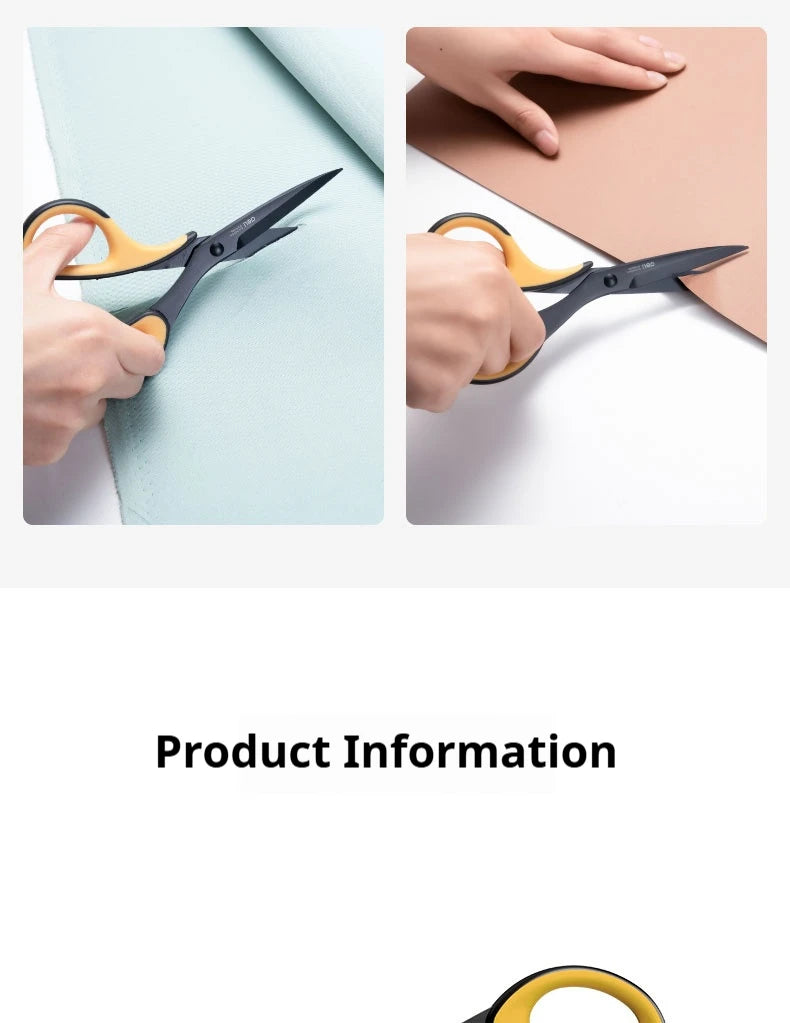CowLost | deli-stainless-steel-anti-stick-scissors-alloy-stationery |13