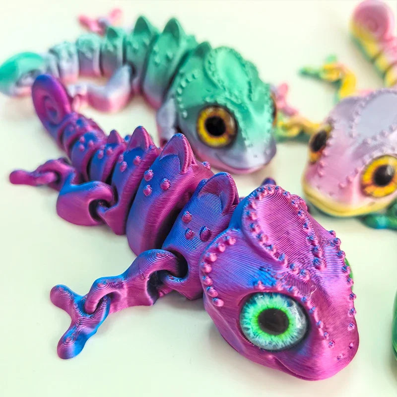 CowLost | product_id-3d-printing-movable-joint-chameleon-fidget-toy-animal-model-ornament-gift |1