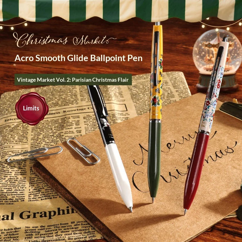 CowLost | product_id-pilot-acro-vintage-ballpoint-pen-limited-christmas-market-smooth-writing-oil-pen |1