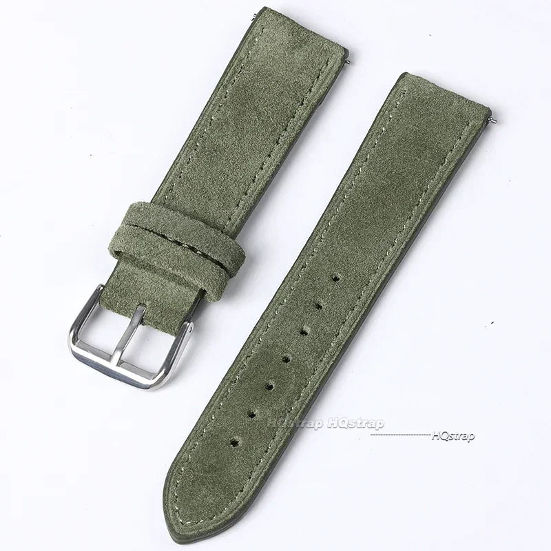 CowLost | product_id-genuine-suede-leather-watchband-18-24mm-handmade-stitching-for-seiko-rolex |18