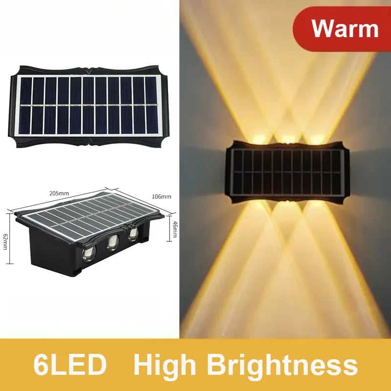 CowLost | product_id-solar-led-outdoor-wall-light-high-brightness-up-and-down-garden-lamp |26