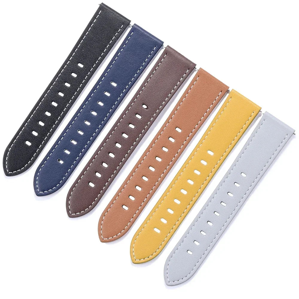 CowLost | bracelets-product_id-genuine-leather-quick-release-watch-strap-20mm-22mm-for-seiko-rolex-unisex-wristband |5