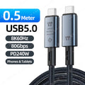 CowLost | product_id-usb-5-type-c-to-c-cable-80gbps-240w-fast-charging-thunderbolt-5-4-data-transfer-cable-for-laptop |16