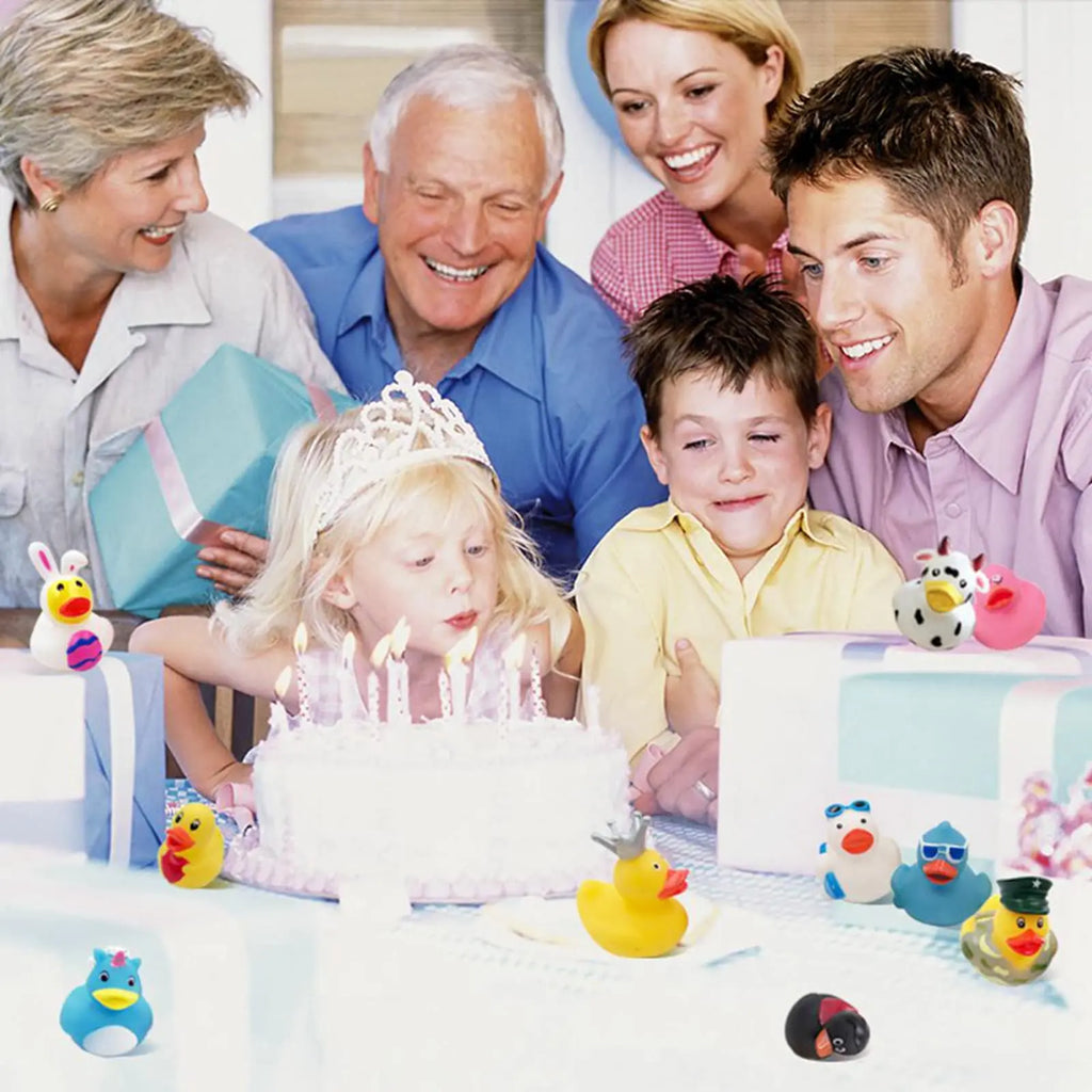 CowLost | product_id-6-12-24-pc-rubber-duck-assortment-car-and-bath-toys-party-favors |5