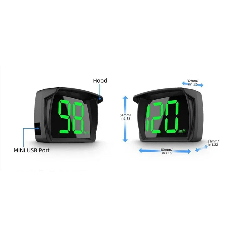 CowLost | universal-car-hud-head-up-display-gps-hud-digital-speedometer |5