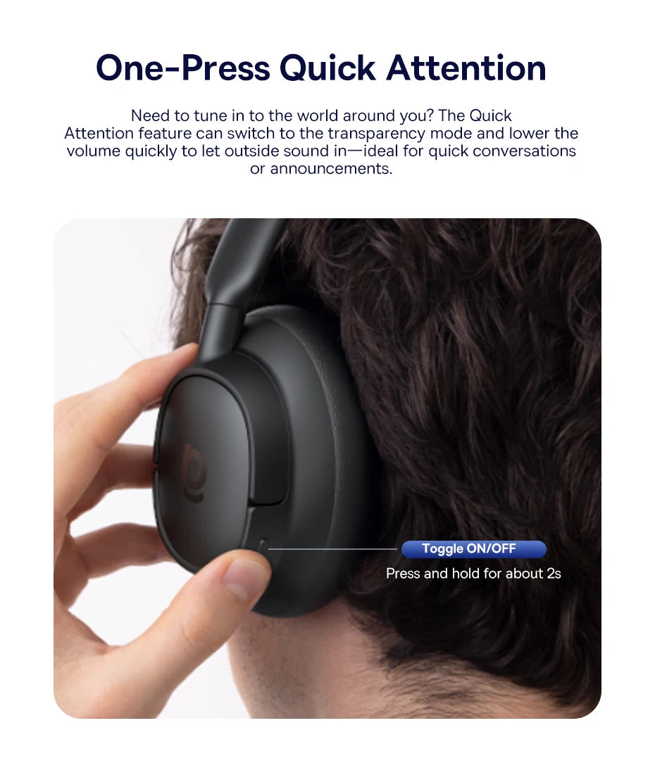 CowLost | baseus-bowie-h1s-wireless-headphones-bluetooth-5-4-noise-canceling-46db |30