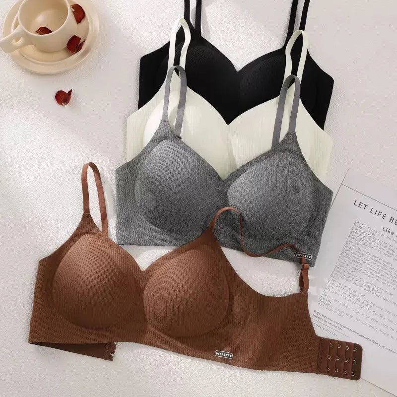 CowLost | product_id-womens-seamless-wireless-push-up-bra-soft-comfortable-support-for-autumn-winter |1