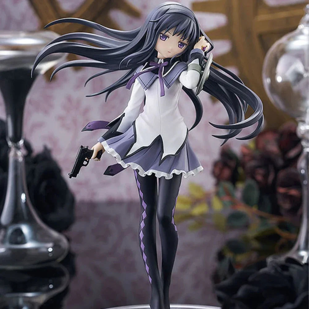 CowLost | 22cm-pmmm-kaname-madoka-akemi-homura-anime-action-figures-pvc-model-toy-gift |2