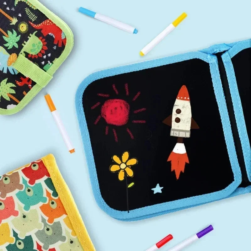 CowLost | product_id-6-page-erasable-magic-drawing-board-portable-kids-coloring-book |4
