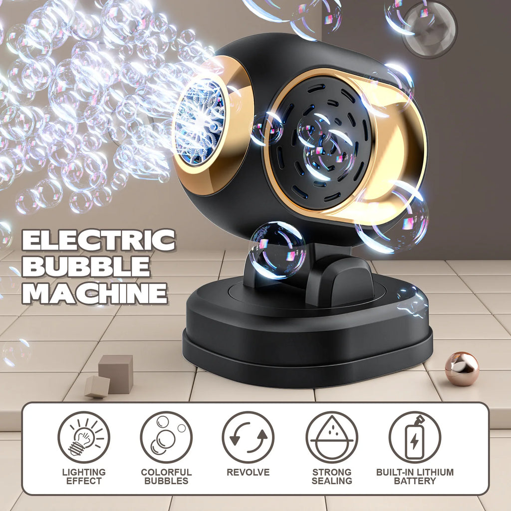 CowLost | product_id-automatic-stage-bubble-machine-with-lights-rotatable-electric-bubble-blower-for-party-wedding-toys-gifts |6