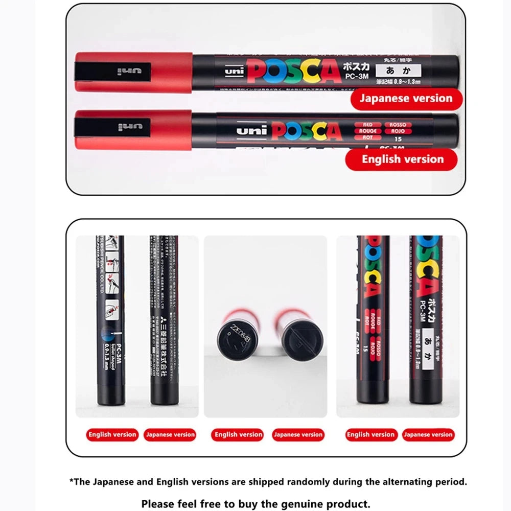CowLost | product_id-posca-8-color-art-marker-set-non-toxic-graffiti-drawing-pens |2