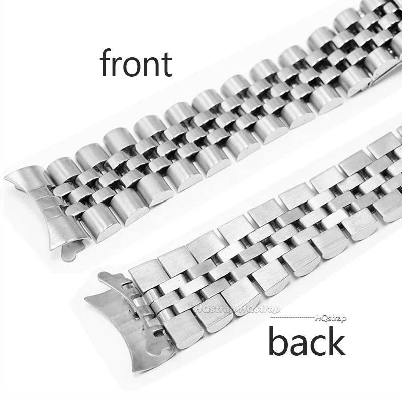 CowLost | product_id-stainless-steel-flat-curved-end-strap-connector-for-seiko-skx007-skx009-18-22mm-jubilee-oyster-bracelet |14