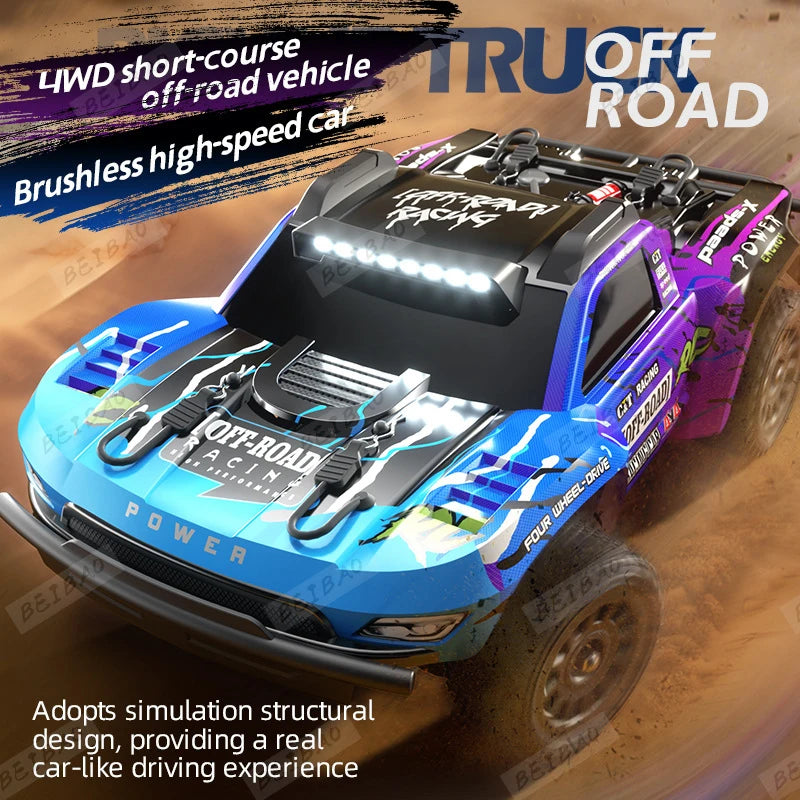 CowLost | fencing-barriers-jjrc-q130-70km-h-4wd-brushless-motor-rc-car-high-speed-drift-monster-truck |2