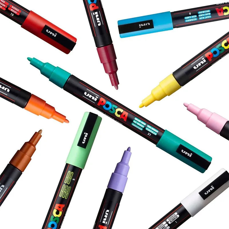 CowLost | product_id-uni-posca-pc-3m-acrylic-paint-marker-pen-for-diy-graffiti-and-craftwork |4
