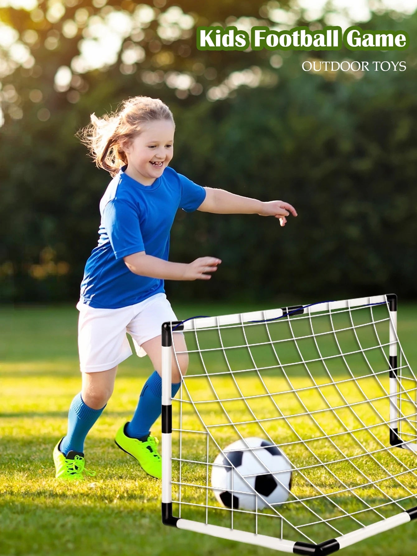CowLost | product_id-childrens-foldable-football-goal-with-pump-and-ball-outdoor-soccer-training-toy |7
