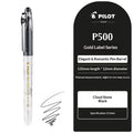 CowLost | product_id-pilot-p500-gold-series-0-5mm-gel-pen-6-colors-anti-smudge-marble-design-ideal-for-students-exams |26