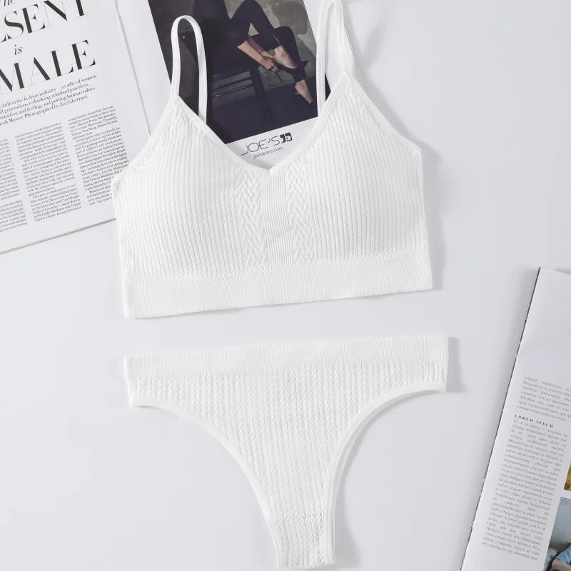 CowLost | product_id-seamless-women-s-wire-free-push-up-bra-low-rise-panties-set |14