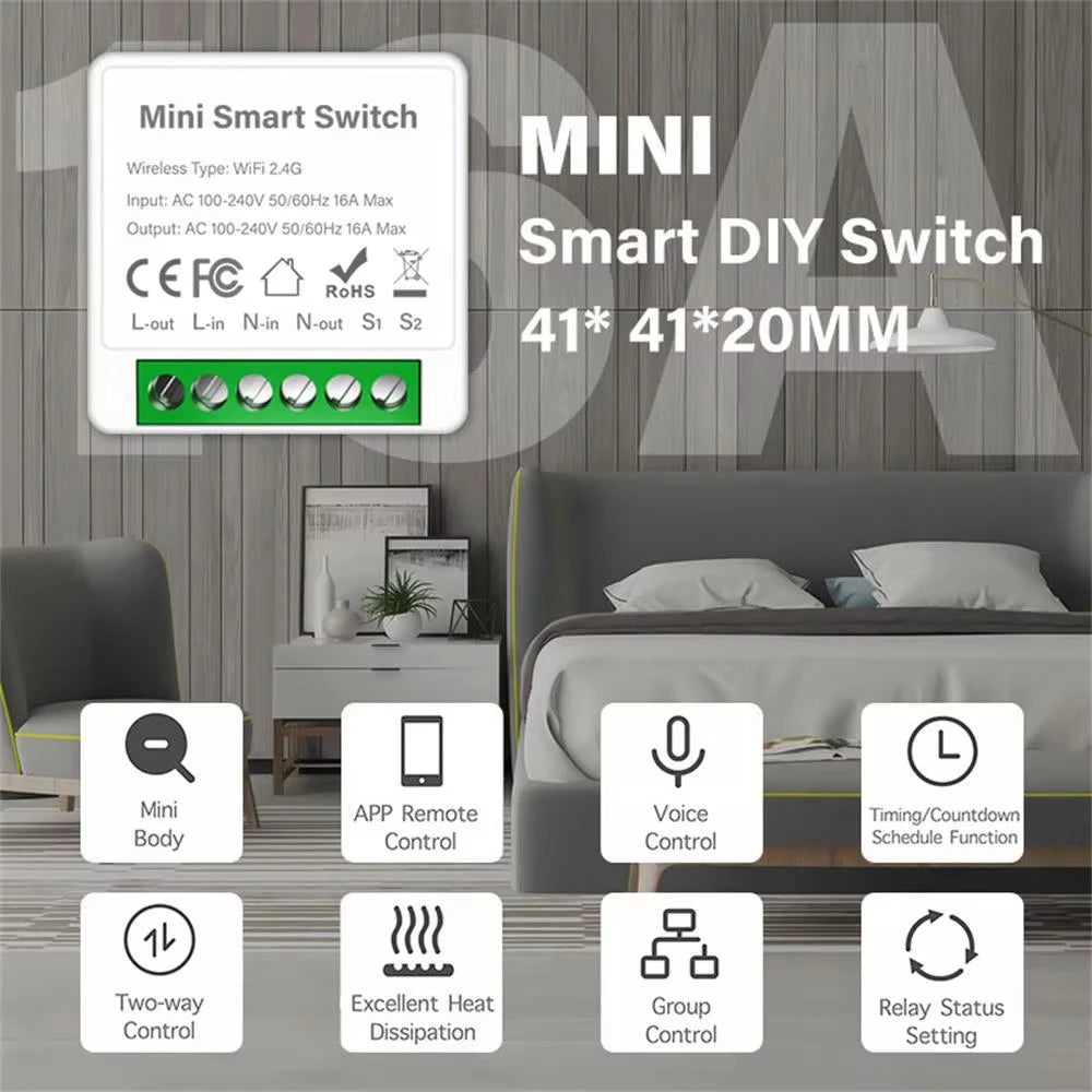 CowLost | smart-switches-product_id-zigbee-wifi-smart-light-switch-16a-20a-2-way-mini-breaker-compatible-with-tuya-alexa-google-home |7