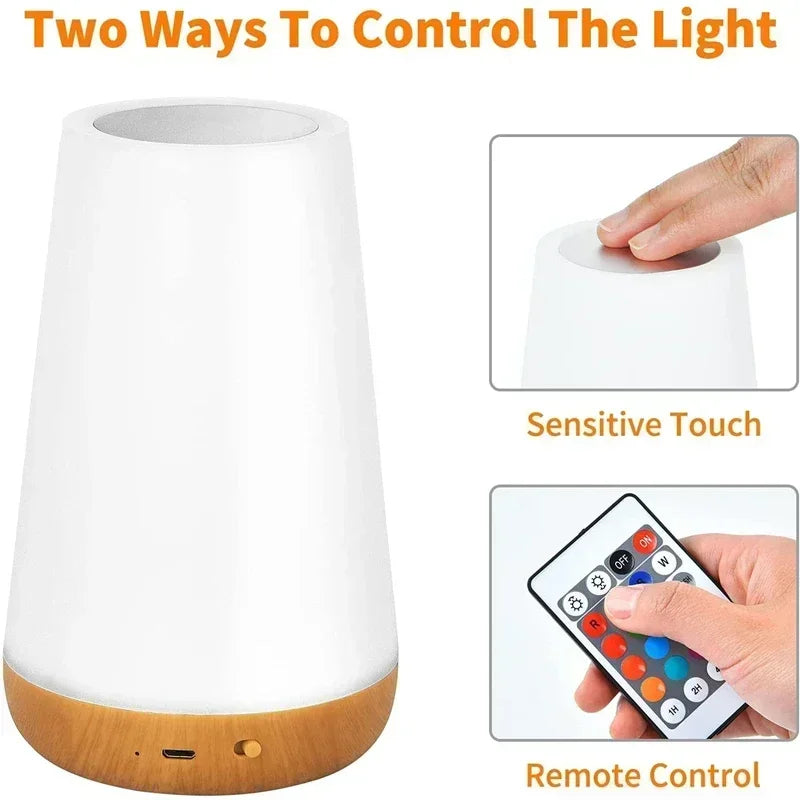 CowLost | product_id-usb-touch-control-13-color-dimmable-led-night-light-with-remote-for-bedroom-camping-reading |13
