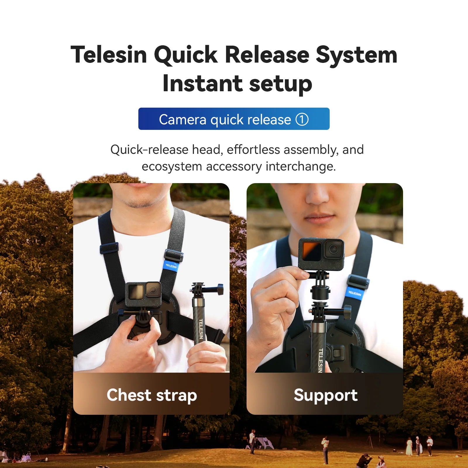 CowLost | telesin-quick-release-chest-strap-mount |1