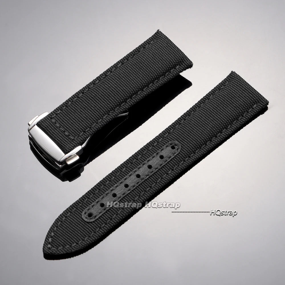 CowLost | product_id-nylon-canvas-watchband-20mm-22mm-for-omega-seamaster-300-with-folding-buckle |11