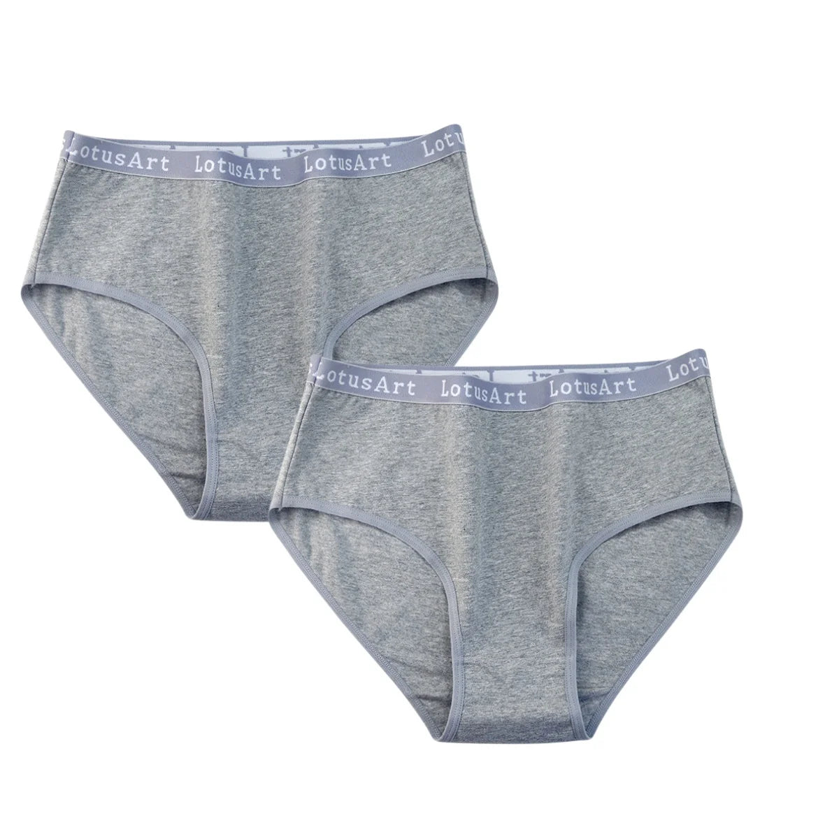 CowLost | product_id-2pcs-women-high-waist-cotton-briefs-tummy-control-breathable-m-2xl |13