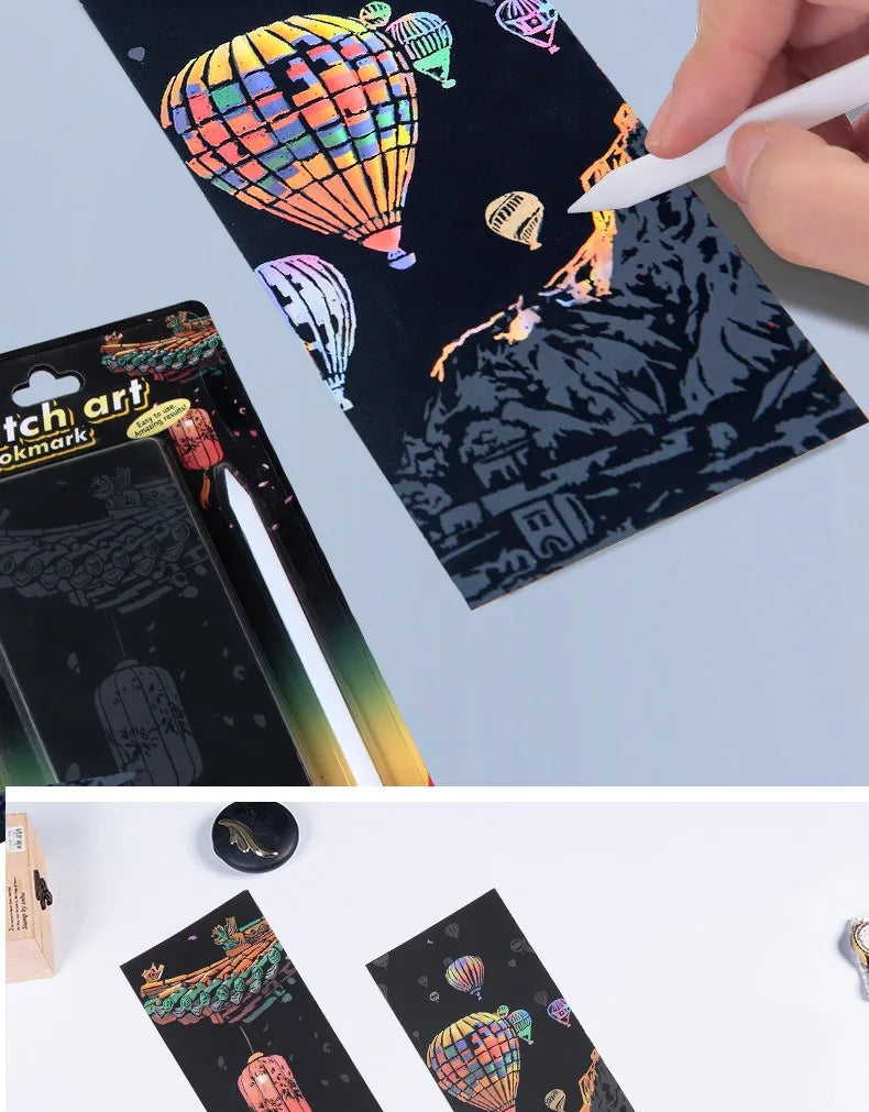 CowLost | product_id-12-piece-diy-scratch-painting-set-featuring-world-famous-architectural-night-scenes |12