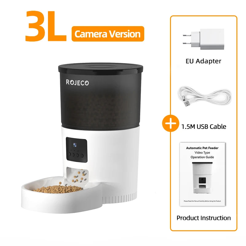 CowLost | 3d-printer-accessories-rojeco-3l-smart-automatic-cat-feeder-with-720p-camera |7