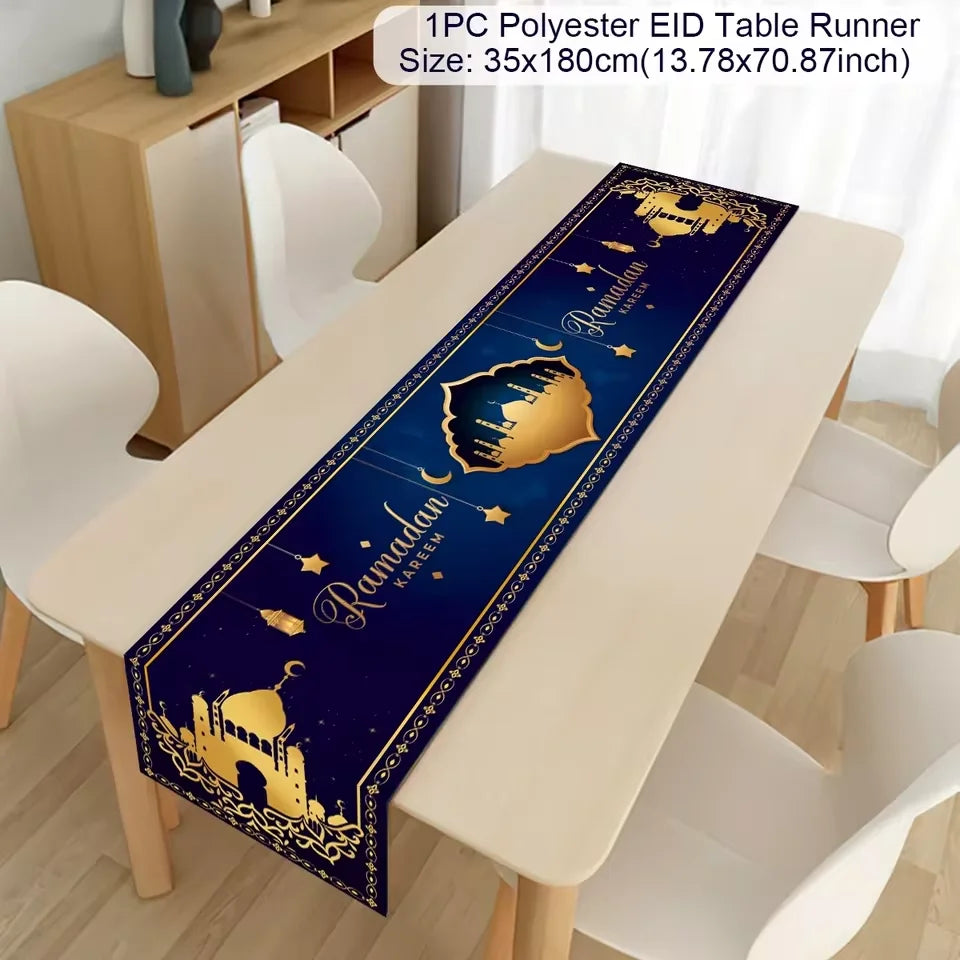 CowLost | ramadan-table-runner-eid-mubarak-decoration |25