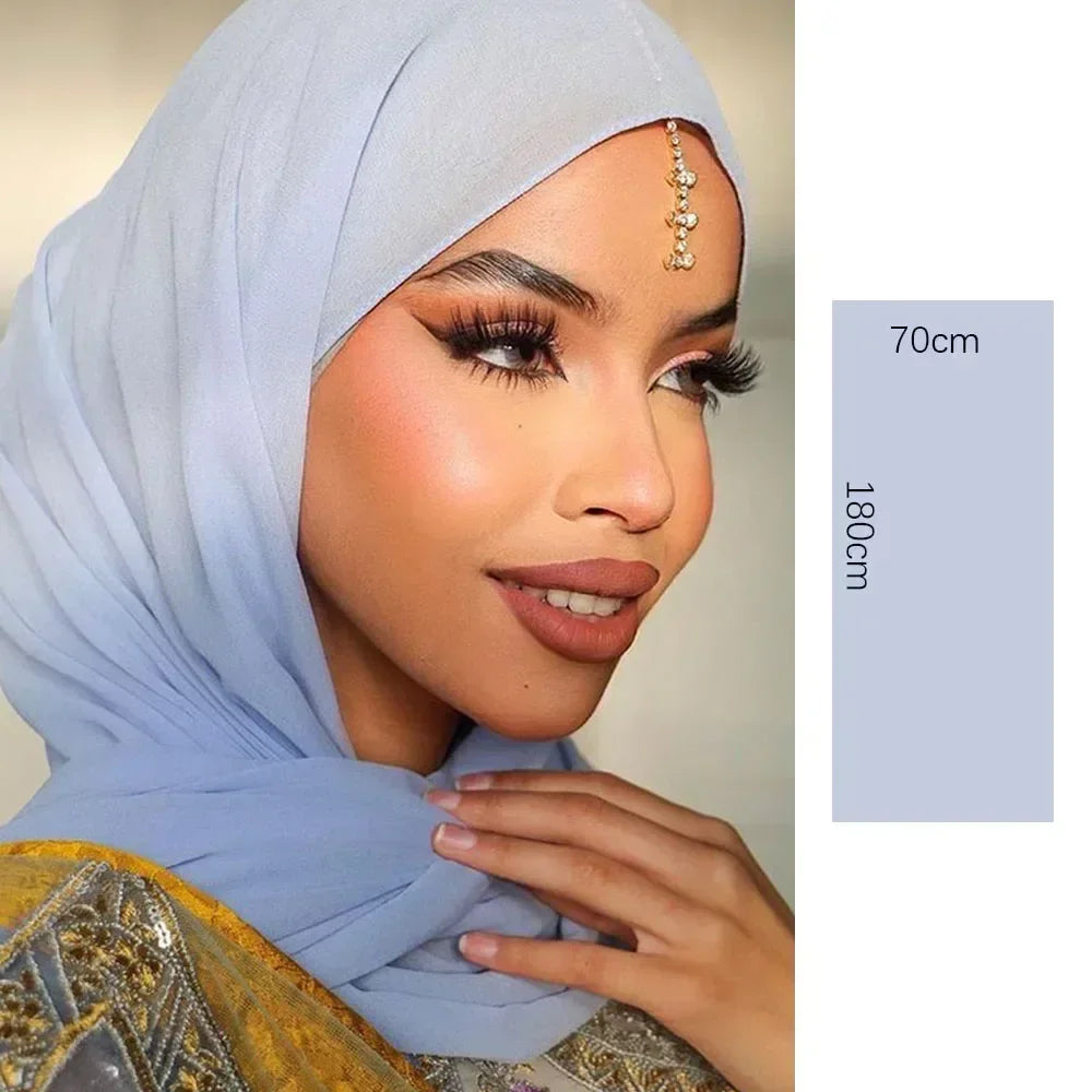 CowLost | muslim-women-chiffon-hijab-scarf |2