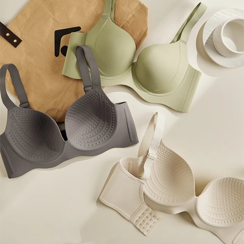 CowLost | large-breasts-and-small-breasts-underwear-for-women-adjustable-shapes-thin-thin-style-sexy-large-size-womens-bra |1